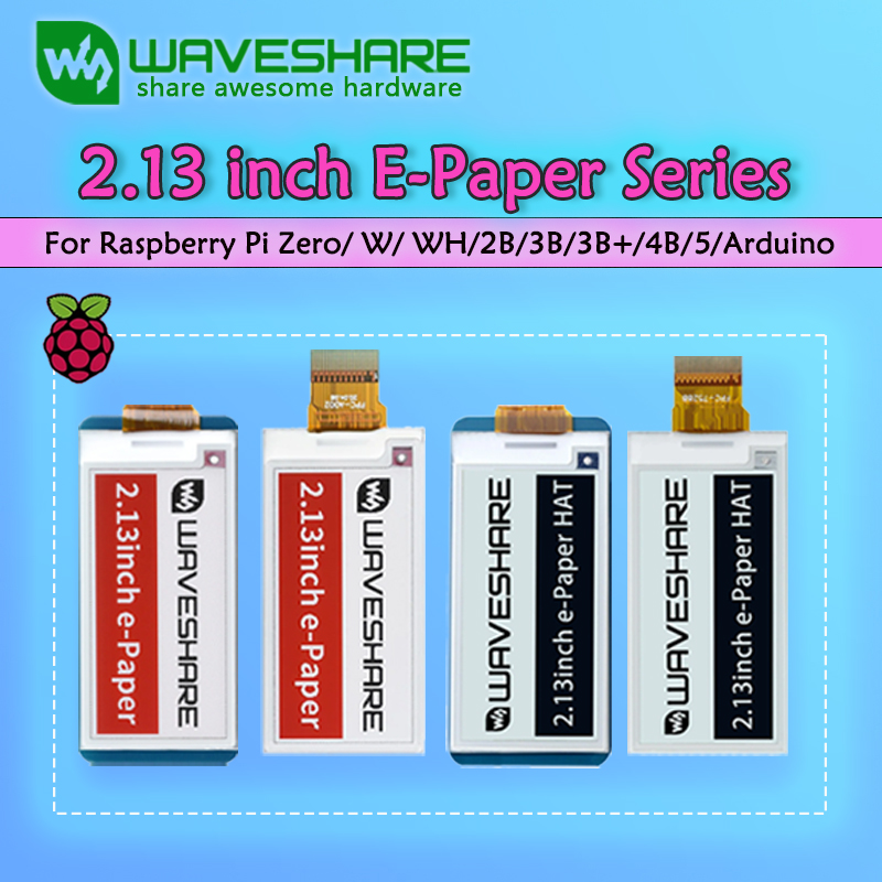 Display Epaper 2.9 - Дисплейный модуль E-Paper E-Ink 2,13 дюйма
