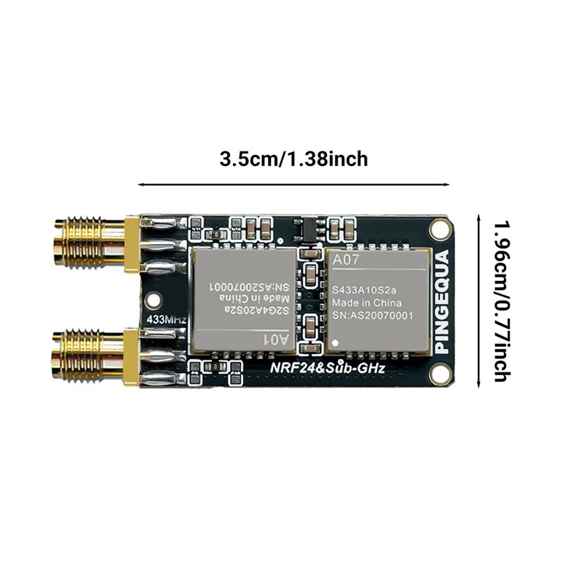 B27B NRF24+ CC1101 – плата при – обзор и цена 433Mhz Receiver Module