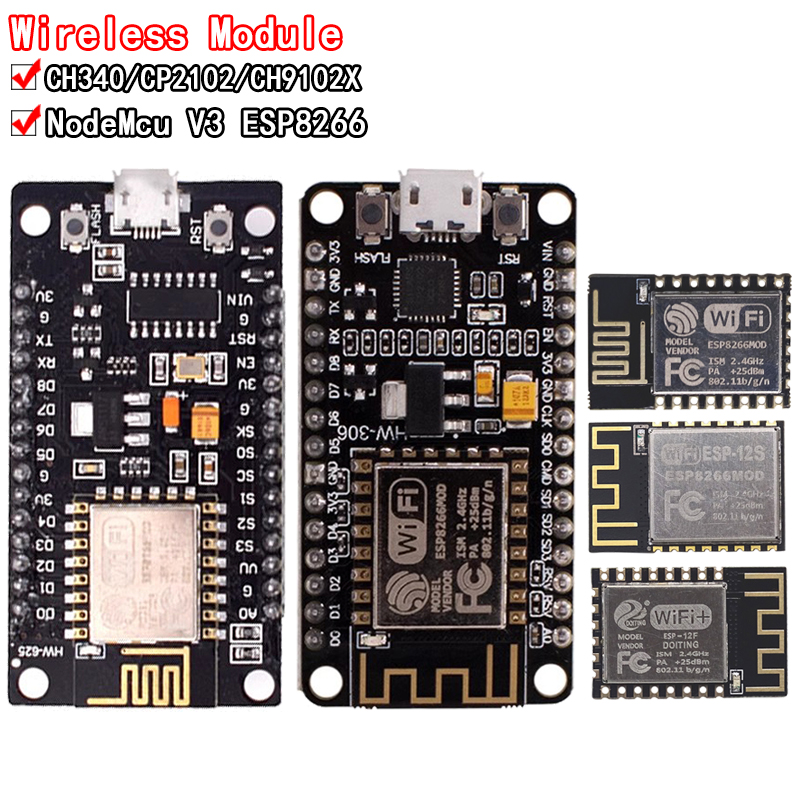 Беспроводной модуль CH340/CP21 – обзор и цена Esp8266 Nodemcu Board